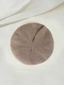 Clariva 1pc, Women's Stretchy Fleece Beanie Hat, Soft And Cozy Acrylic Knit Cap For Autumn And Winter - Multicolor - View 11