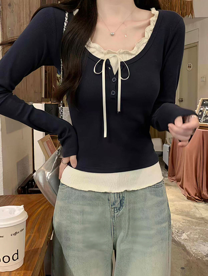 レディーストップス｜ブラウス｜メッシュトップス｜トレンド