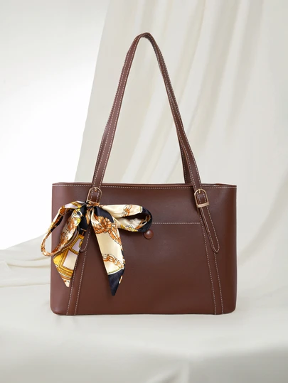 Clariva 全新奢华高端多功能图案女士单肩托特包