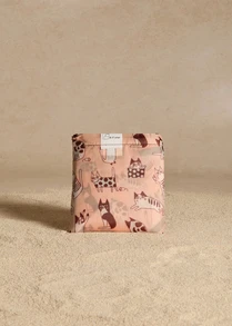 Tropiscape Túi mua sắm gấp gọn mới, phù hợp cho mua sắm hàng ngày, phong cách cottagecore, trang phục mùa hè. - trái cam - Xem 4