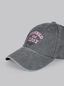 DareSee 1件女款「TANNED AND TIPSY」刺繡軟頂棒球帽，可調帽簷，透氣戶外遮陽帽，適合戶外、運動、露營、度假、MusicFest、Y2KFest、返校季，秋冬禮物 - A - 查看 3