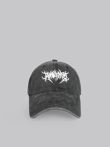 DareSee 男士图案刺绣棒球帽，可调节尺寸，适合日常、户外、街头音乐节、Y2K音乐节、返校季、秋季、圣诞节、冬季等场合，是圣诞礼物的理想之选。