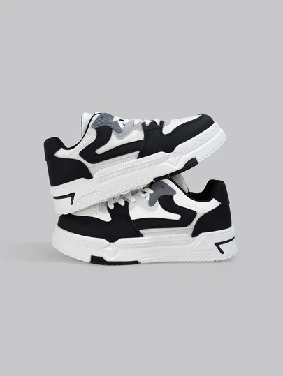 DareSee 2024新款女式/学生复古休闲平底白色运动鞋/滑板鞋，适合音乐节、Y2K、返校季、秋季、圣诞节、冬季等场合，也是圣诞礼物的理想之选。