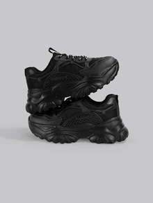 DareSee Women's Breathable Mesh Sports Shoes, Lightweight Chunky Sneakers Music Fest Y2KFest Autumn Winter Gifts