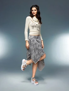 DareSee Women's Thick-Soled Hook And Loop Fastener Sandals Fashionable White School Shoes With Sports Back Strap, Beach Sandals Music-Fest Y2K-Fest Back To School Autumn Winter Gifts - White - View 5