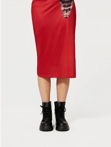 DareSee Women's Fashion Floral Embroidered Thick Sole Boots Music Fest - Black - View 4