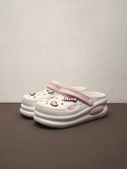 Hatastic Sandalias De Verano De Playa Para Mujer De Moda, Cómodas, Con Suela Gruesa, Transpirables Y Huecas