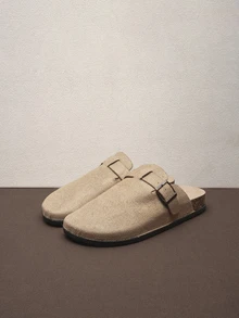 Hatastic 1 双女士舒适百搭经典平底鞋，适合音乐节 - 卡其色 - 查看 2