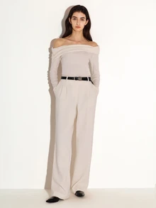 NobleVue 秋冬尖头鳄鱼皮超细纤维漆皮平底鞋 - 黑色 - 查看 3