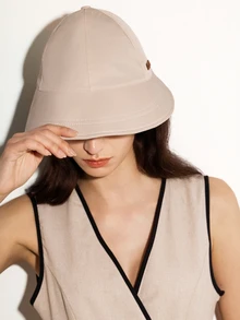 NobleVue 1顶女士可调节尺寸夏季遮阳帽，渔夫帽，遮阳帽，旅行帽，沙滩帽，轻便易携冬季装备 - 白色 - 查看 1