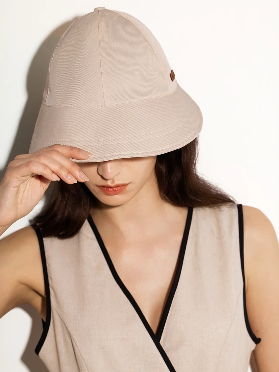 NobleVue 1顶女士可调节尺寸夏季遮阳帽，渔夫帽，遮阳帽，旅行帽，沙滩帽，轻便易携冬季装备 - 白色 - 查看 1