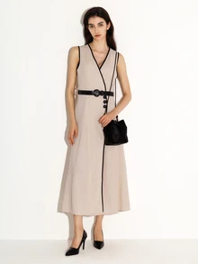 NobleVue 1 件时尚迷你水桶包，百搭休闲编织女士手提包，高品质通勤斜挎包，小众设计单肩包适合日常使用 - 黑色 - 查看 3