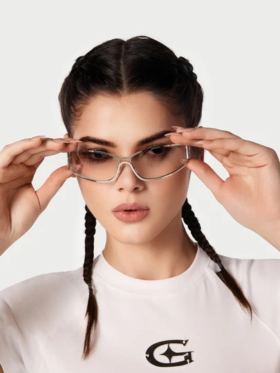 DareSee Cross-Border European And American Hollow Out Sunglasses, Y2K New Vintage Personalized Streetwear Women's Shades Beach Accessories For Women Sun Glasses Sunglasses Shades Basics And Suit For Sweater Jeans Sweatpants Hoodie Jackets Dress And Long Sleeve Shirt Fashionable Shade Elegant Outfit Family Outings Travel Vacation Holiday For Summer Beach Vacation,Outdoor,Travel