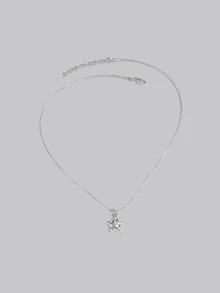 DareSee 1 chiếc mặt dây chuyền hình ngôi sao đính đá, thiết kế cổ điển đa năng phù hợp cho cả nam và nữ, đeo hàng ngày (màu đá đính ngẫu nhiên) Lễ hội âm nhạc - Ngôi sao - Xem 5