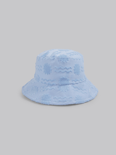 DareSee 1pc Polyester Casual Street Style Sun Wave Pattern Bucket Hat, Suitable For Spring, Summer, Autumn And Winter Winter Outfits