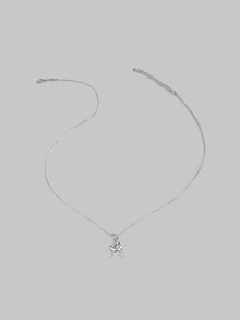 DareSee 1 chiếc mặt dây chuyền hình ngôi sao đính đá, thiết kế cổ điển đa năng phù hợp cho cả nam và nữ, đeo hàng ngày (màu đá đính ngẫu nhiên) Lễ hội âm nhạc - Ngôi sao - Xem 4