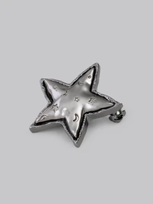 DareSee 新款欧美风可爱星星设计时尚胸针音乐节 - 槍黑色 - 查看 4