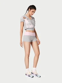 DareSee 多色女式公路跑鞋，搭配连帽衫完美时尚撞色系带运动鞋音乐节 - 彩色 - 查看 5