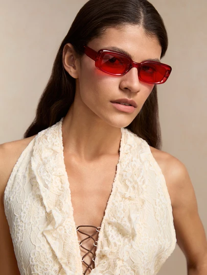 Tropiscape 1pc Y2K Fashionable Square Frame Personality Photo Eyeglasses For Beach And Summer Daily Wear. Shades Accessories Beach Accessories Glasses Shades Looks Street Style And Suit For Sweater Jacket Sweatshirt Hoodie Leather Pants And Cargo Pants Autumn Winter Gifts