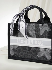 Clariva 简约时尚大容量女士手提包，夏季 - 彩色 - 查看 5