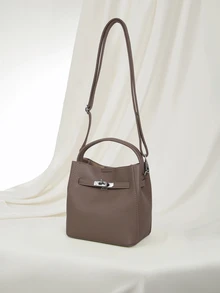 Clariva Classic Retro Women's Handbag, Fashionable Crossbody Bag-Wallet, Suitable For Women's Commute And Autumn/Winter Matching - Dark Grey - View 2