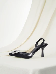 Clariva Women Pumps - Hitam - View 2
