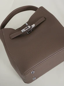 Clariva Classic Retro Women's Handbag, Fashionable Crossbody Bag-Wallet, Suitable For Women's Commute And Autumn/Winter Matching - Dark Grey - View 5