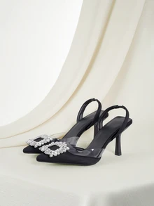 Clariva Women Pumps - Hitam - View 1