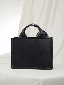 Clariva 简约时尚大容量女士手提包，夏季 - 彩色 - 查看 3