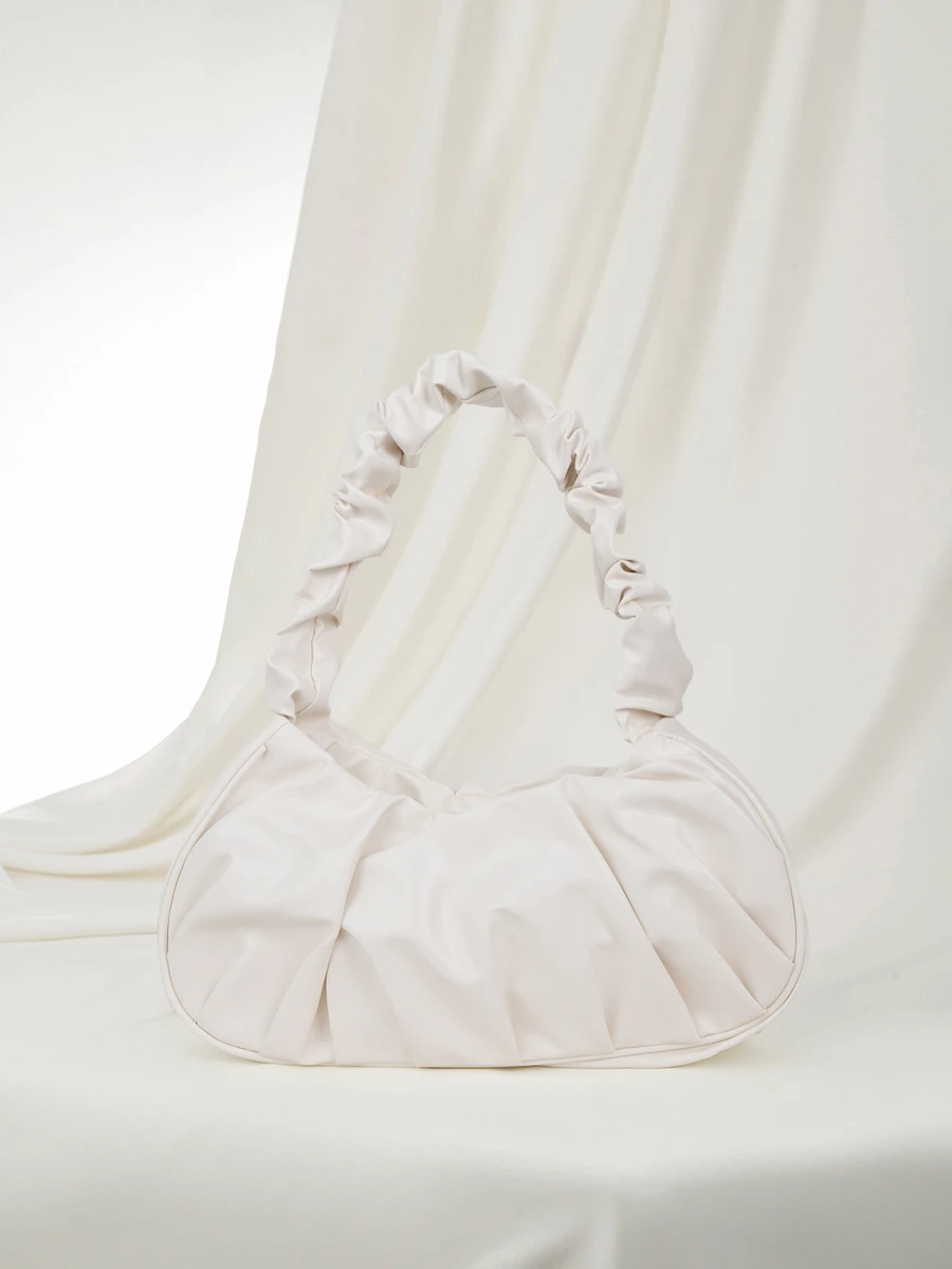 Clariva Bolso con estampado de leopardo de moda clásica, nuevo bolso de mano de estilo casual con gran capacidad y diseño artístico, bolso de leopardo de nicho de diseño para debajo del brazo, bolso de hombro cruzado versátil y elegante de alta gama, bolso de mano pequeño - Beis - Ver 1