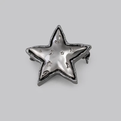 DareSee Ghim cài áo thời trang kiểu dáng ngôi sao dễ thương theo phong cách Châu Âu & Mỹ mới, thích hợp cho lễ hội âm nhạc.