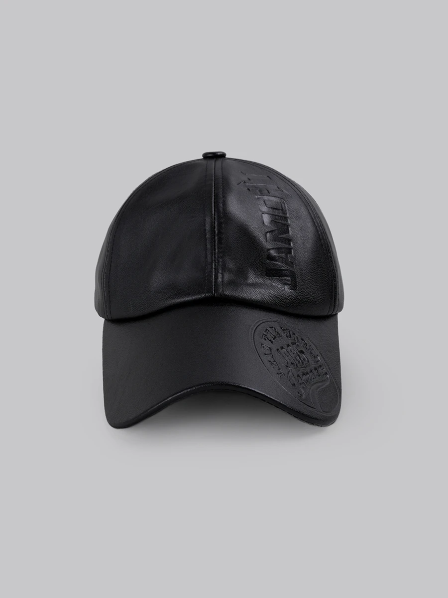 DareSee 1個男士商務休閒字母圖案棒球帽，適用於日常生活街頭 - 黑色 - 查看 1