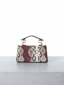 CHICVUE Fashionable , High-End Texture, Light Luxury, Snake Print Niche Design, Versatile Handheld, Detachable Shoulder Cross, Armpit Lock(The Snake Pattern Is Random) - Multicolor - View 4