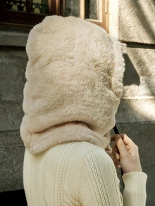 Hatastic Balaclava Fleece Ski Mask For Men Women Winter Face Masks Hooded Scarf Cold Weather Hat Neck Warmer - Multicolor - View 4