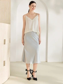 Clariva 秋冬万圣节蝴蝶结网纱波点踝带黑色心形镂空尖头细高跟鞋，情人节、优雅、派对必备 - 黑色 - 查看 2