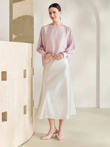 Clariva Women's Pointed Toe Kitten Heel Slip-On Sandals - Pink - View 2