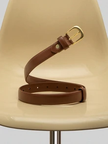 NobleVue 1 条时尚女士腰带，带金属扣，适合各种节日、派对和休闲场合夏季、学校秋季、秋季、万圣节 - A - 查看 5