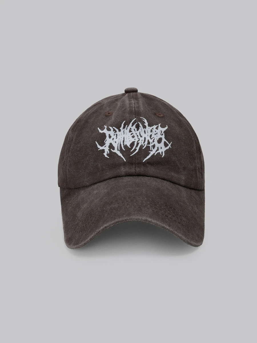 DareSee 1pc Men's Thorns Brown Washed Baseball Hat Street - Coffee Brown - View 1