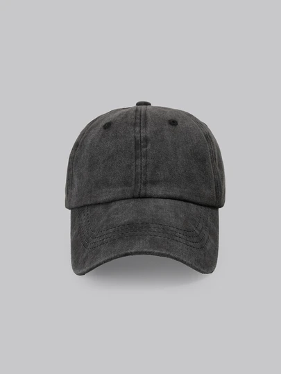 DareSee 1pc Solid Baseball Cap For Daily Life Casual