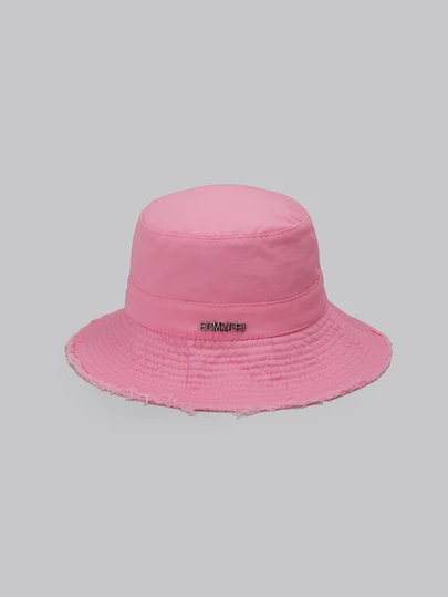 DareSee 1pc Women Fashion Bucket Hat, Outdoor Travel Sun Hat, Similar To Hyuna Style, Large Brim, Washed Cotton, Drawstring, Sun Protection, Suitable For Outdoor, Travel, Holiday, Daily Life