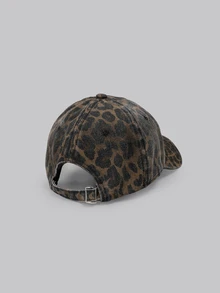 DareSee 1pc Fashion Leopard Print Baseball Cap, Versatile Sun Hat For Women, Spring/Summer - Multicolor - View 3