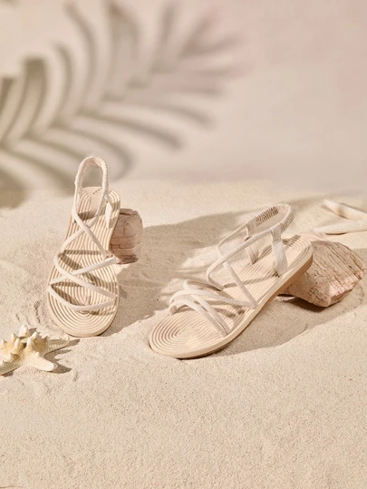 Tropiscape Ultra Comfy Water Shoes - Lightweight, Waterproof, Stylish Thick-Sole Sandals, Suitable For Women And Girls - Perfect For Water Activities, Hiking, Sports, Beach, Swimming, Travel And Outdoor Adventures, Soft Sole. Elastic Strap Women Shoes, Women's Sandals