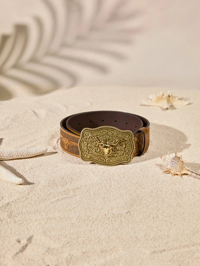 Tropiscape 西部复古风格牛仔波西米亚风腰带，适合牛仔裤，万圣节夏季、学校秋季、秋季、万圣节