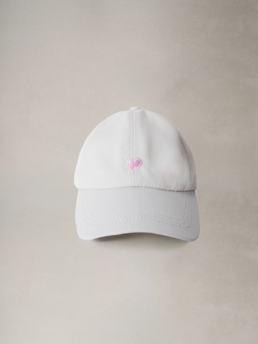 Hatastic 1 Women's Heart-Shaped Embroidered Ponytail Hole Top Baseball Cap, Summer Multifunctional Sun Hat. Music Fest - Multicolor - View 1