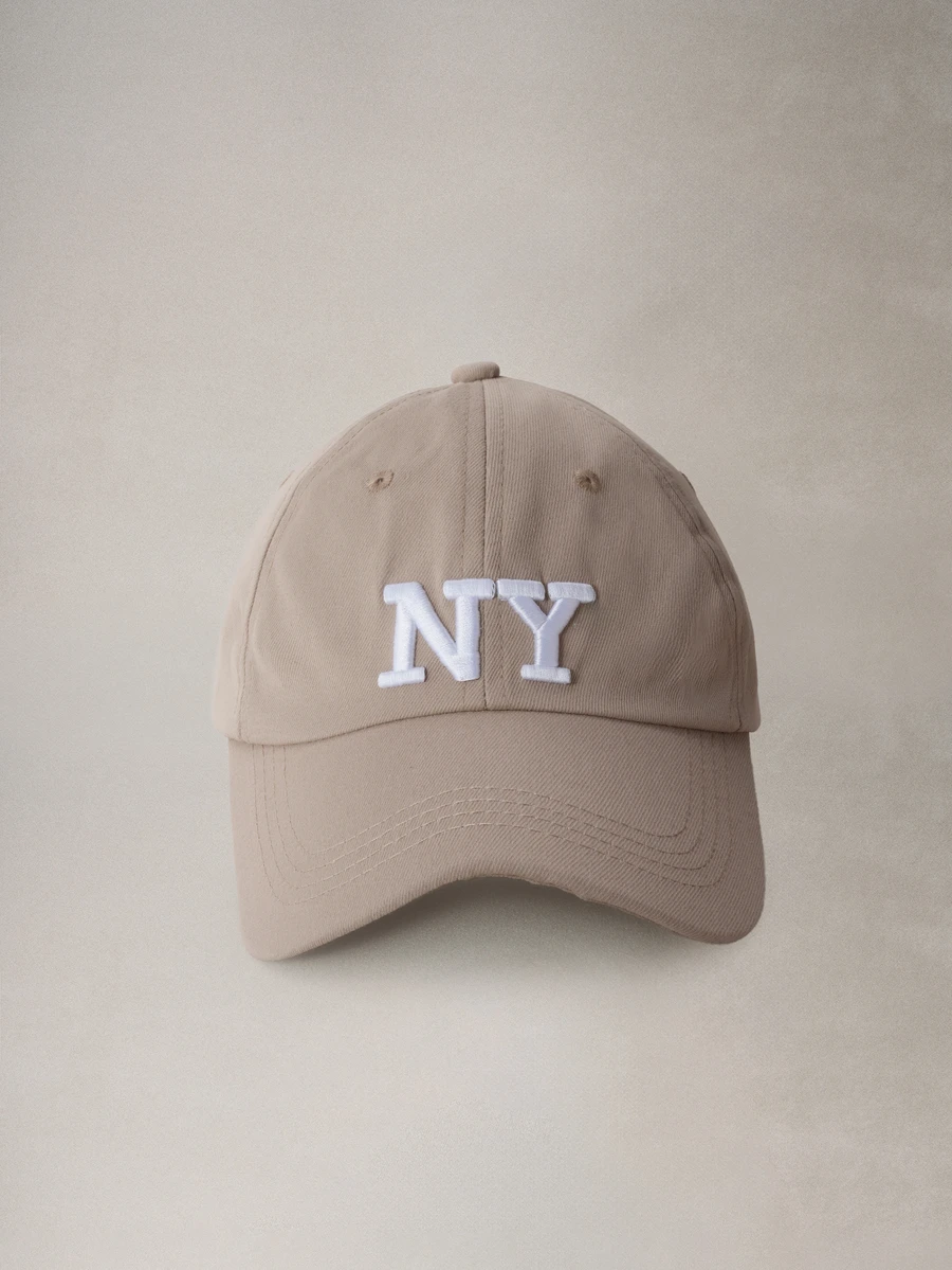 Hatastic Women Street Style Fashionable Embroidered NY Plain Baseball Cap, Ideal For Spring/Summer Breathable Sun Protection And Daily Outfits - NY - View 1