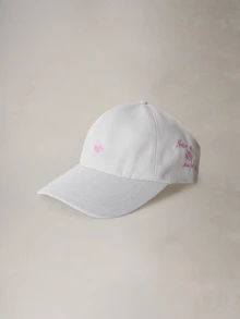 Hatastic 1 Women's Heart-Shaped Embroidered Ponytail Hole Top Baseball Cap, Summer Multifunctional Sun Hat. Music Fest - Multicolor - View 2