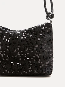 TuEzra Popular Bag Women's New Fashion Korean Version Handbag All Shoulder Small Square Bag - Black - View 6