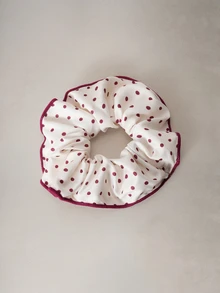 Hatastic Bộ 3 chiếc dây buộc tóc hoa, dây buộc tóc cỡ lớn, phụ kiện tóc tươi tắn và thanh lịch, quà tặng cho mùa tựu trường, phụ kiện buộc tóc đuôi ngựa, lễ hội âm nhạc. - Nhiều màu - Xem 3