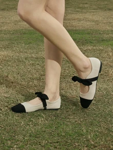 Hatastic 秋冬女士平底鞋，玛丽珍鞋 - 彩色 - 查看 2