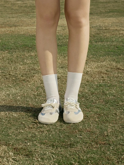 Hatastic Soft Bottom Retro Casual Ballet Flats For Women, Lace-Up, Versatile, Suitable With Skirts, Slip-On, Minimalist Sneakers